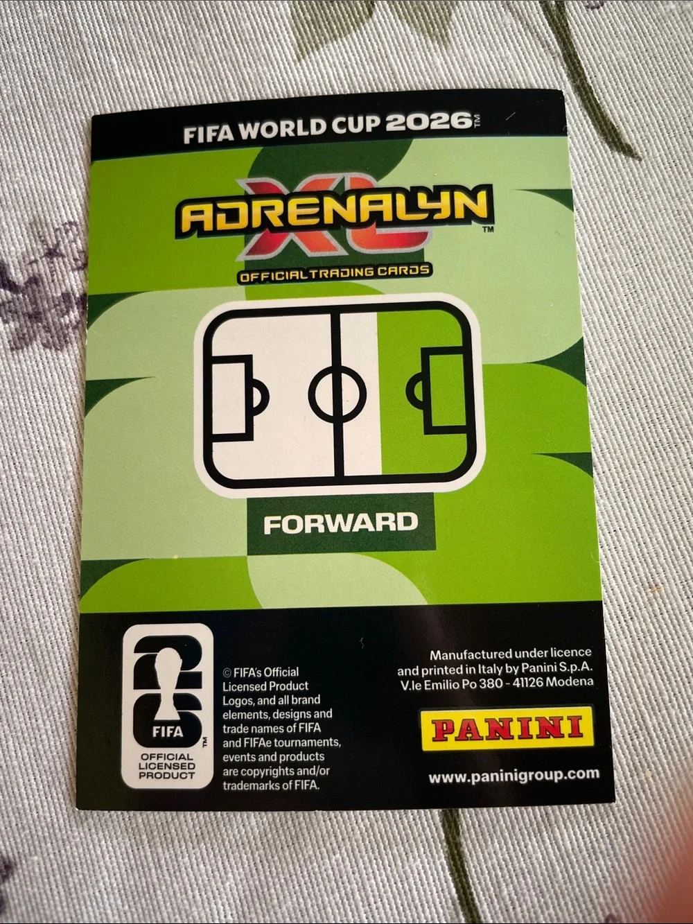 Panini Adrenalyn FIFA World Cup 2026 Forward Trading Card Christiano Ronaldo
